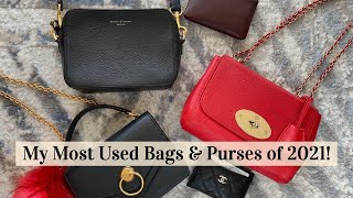 My Most Used Bags and Purses of 2021 |  Ft. Mulberry, Chanel, Aspinal of London