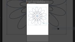 How to create Speed Art flower Logo 🌸#shorts #illustrator