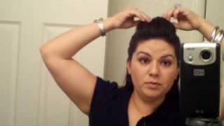 crown volume w/ high volume ponytail how-to