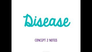 Pathogens Mini Unit Concept 2 Notes