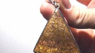 Bronzite Sterling Silver Pendant