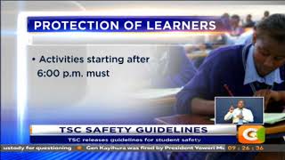 TSC releases guidelines for student safety