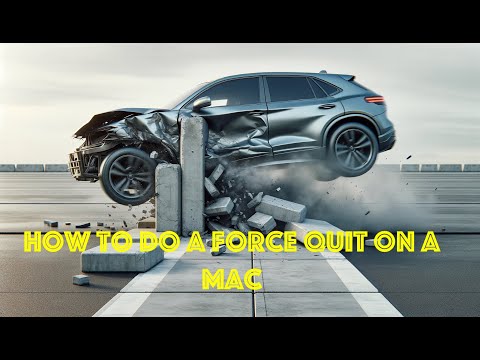 How to do a Force Quit on a Mac