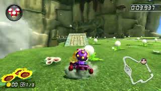 MK8DX Skill Demo: Thwomp Ruins NISC MT Method  (Outward Kart)