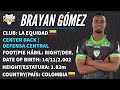 Video Brayan Gómez - Center back-Defensa central - 2.022