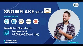 Snowflake Cloud Data Platform: Getting Started - Snowflake with AWS Course - KSR Datavizon