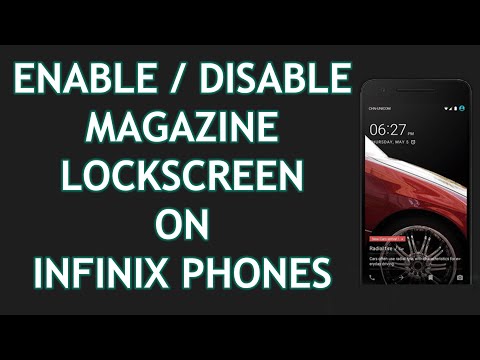 Activar o desactivar la pantalla de bloqueo de revistas Últimos teléfonos Infinix InfinixTips MX