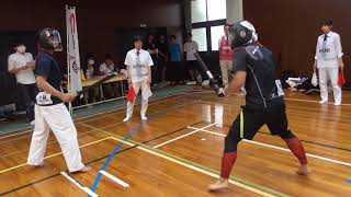 有級男子小太刀　スポーツチャンバラ　関西・北陸・中国・四国・九州合同学生大会2017