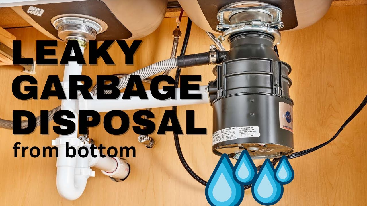 Garbage Disposal Leaking Quick Fixes To Avoid Mess Disposal Guide