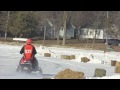 manawa snodeo iron man snowmobile lakecross race 2 18 12