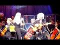 Brian May and Kerry Ellis. Live, Radio 2