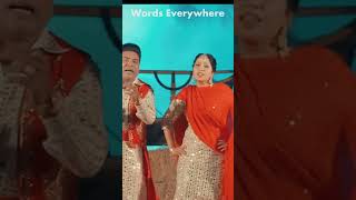 Jamanta song Short ! New Punjabi Song Balkar Ankhila !Words Everywhere ! #shorts #shortfeed #youtube