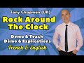 Rock Around The Clock Line Dance (Dance & Teach / Démo & Explications / French & English)