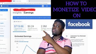 How to monetize your Videos on Facebook and make $300 monthly | Africa | 2022 - 2023