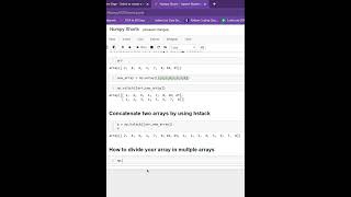 How to Split Array in Multiple Arrays in Numpy in Hindi