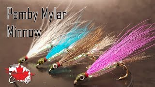 Friday Night Flies - Pemby Mylar Minnow Fly