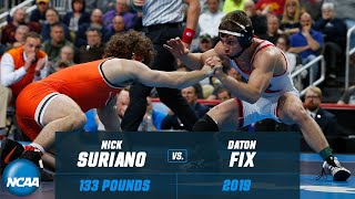 Nick Suriano vs. Daton Fix: FULL 2019 NCAA Championship match at 133 pounds