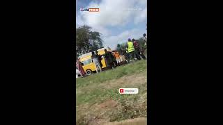 An accident has occurred  along the Harare-Bulawayo Road this morning.