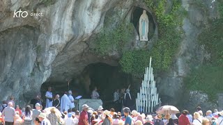 Chapelet du 9 septembre 2023 à Lourdes