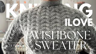 15 // finished WISHBONE SWEATER by kutovakika - 685 g used of DK yarn KARISMA // 2024