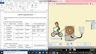 PRAKTIKUM  PERUBAHAN ENERGI MENGGUNAKAN PHET SIMULATION