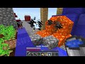 jj s shadow vs mikey s sonic survive chunk battle maizen minecraft