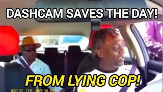 Dashcam Footage Saves Uber Driver From Lying Cop