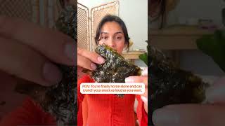 Crispy Seaweed ASMR #viral #shorts