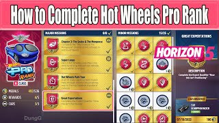 Forza Horizon 5 How to Complete Hot Wheels Pro Rank - 8/8 Major Missions