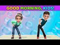 GOOD MORNING KIDS EXERCISE - NO JUMPING LIGHT WORKOUT