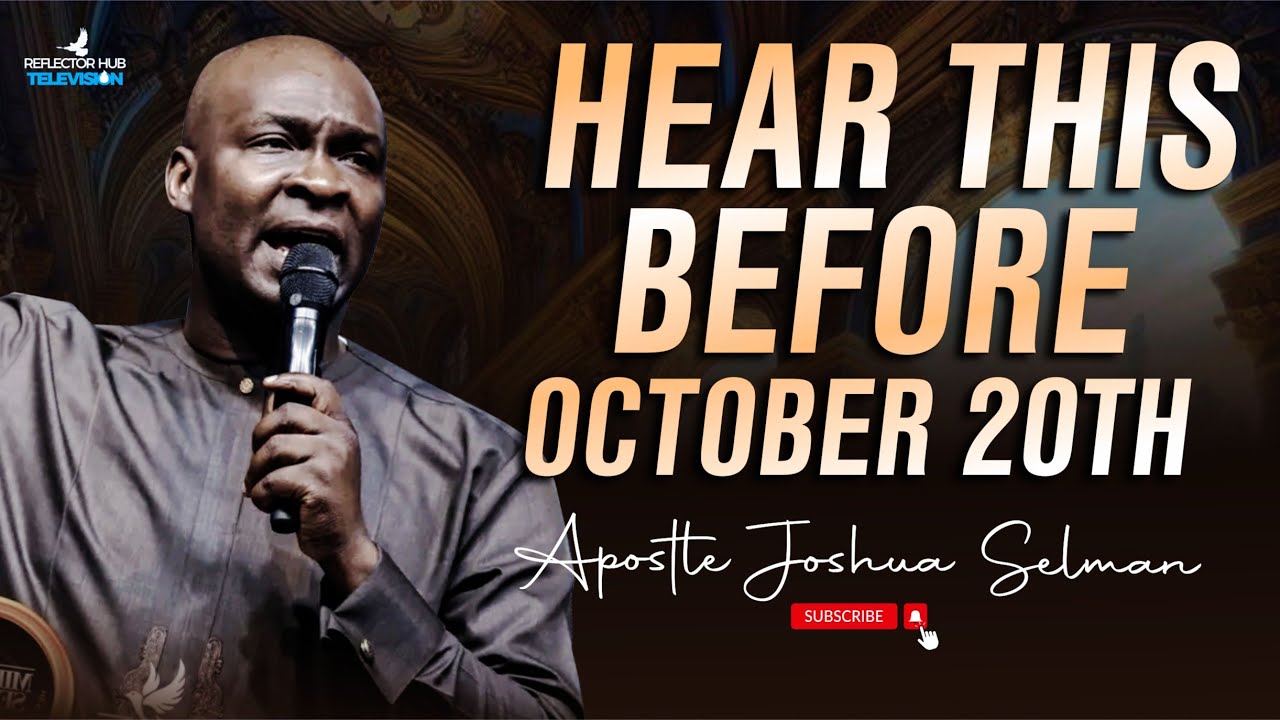 Listen To This Powerful Prophetic Prayers Before 20th October Apostle