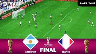 Argentina Vs France - Final 💫 | Highlights | Fifa World Cup | Fifa Mobile