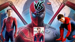 Tom Holland SpiderMan Vs Tobey Maguire Spiderman Funniest Moments Andrew Garfield SpiderMan Included