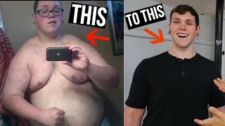 Zach's STUNNING 236 POUND Weight Loss Story!