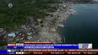 Situasi Kawasan Pesisir Palu dari Pantauan Udara