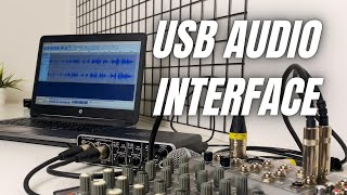 Mixer to USB Audio Interface for Recording and Livestream