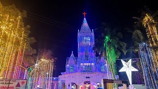 Paloor CSI Church, Kanyakumari 🕍✨ | A Spiritual Landmark in the Heart of Kanyakumari 🙏 | Light Show