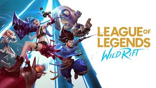 Jogando wild Rift ao vivo league of legends 🎮