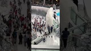 萬象前海 冰雪之境 在深圳也可以看雪 #shorts #snow #snowfall #winter #trip