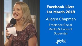 Facebook Live | Sophie Turton \u0026 Allegra Chapman