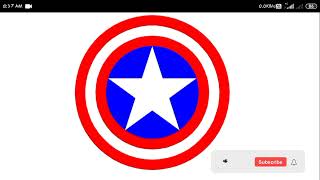 HOW TO DRAW CAPTAIN AMERICA SHIELD IN PYTHON TURTLE. #short,#python#coding,#captainamerica