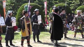 名古屋おもてなし武将隊・関ヶ原東西武将隊＠名古屋城コラボ