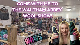 Explore Waltham Abbey Wool Show with me!🧶Sparkly yarn and more!