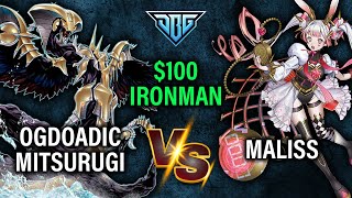 Ogdoadic Mitsurugi Ryzeal Vs Maliss $100 IronMan Yu-Gi-Oh!