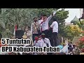 5 TUNTUTAN BPD TUBAN || BADAN PERMUSYAWARATAN DESA