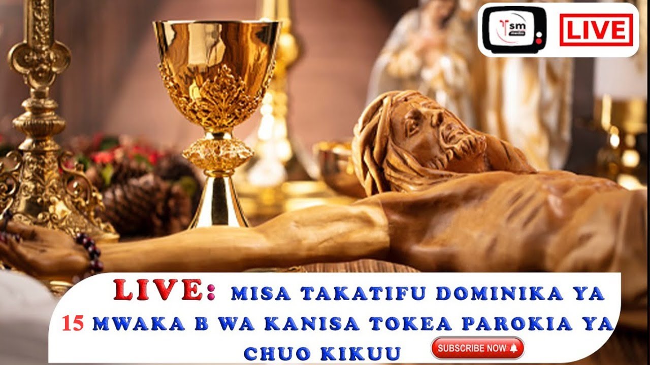 🔴#LIVE : MISA TAKATIFU DOMINIKA YA 15 MWAKA B WA KANISA TOKEA PAROKIA ...