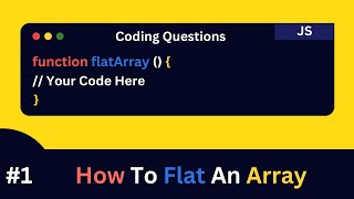 FLATTEN Nested Arrays Like a PRO with This Simple Js Trick