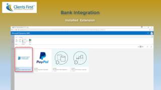 Dynamics NAV 2017 Bank Extension