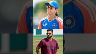 Smriti mandhana and riyan Parag spotted love #smritimandana #riyanparag #shorts #youtubeshorts