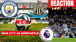 Man City vs Newcastle 1-0 Live Stream Premier League Football EPL Match Commentary Score Highlights